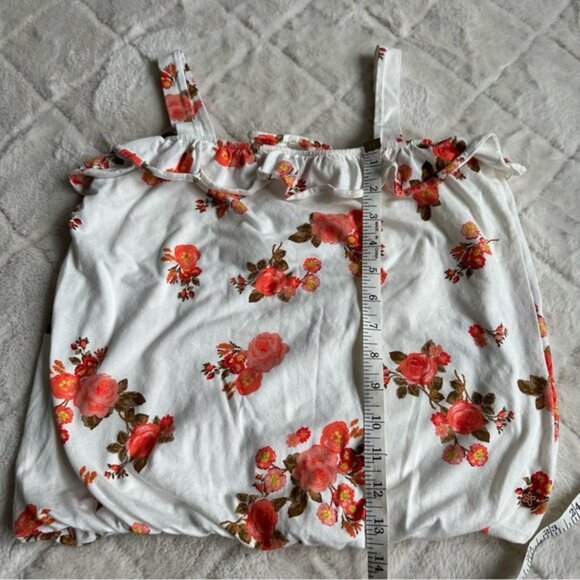 Matilda Jane 435 | Hello Lovely Cabbage Rose Bubble Tank | Size 12 - Picture 7 of 7